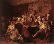 HOGARTH, William The Orgy f oil painting on canvas